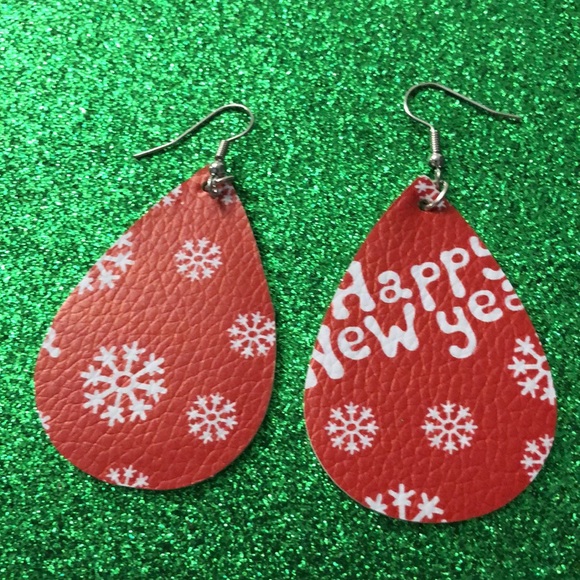 Christmas earrings  NEW 🤩New Year’s or Christmas - Picture 2 of 16